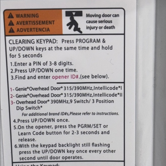 Wireless Keypad Entry System - NEW! - Picture 9 of 13